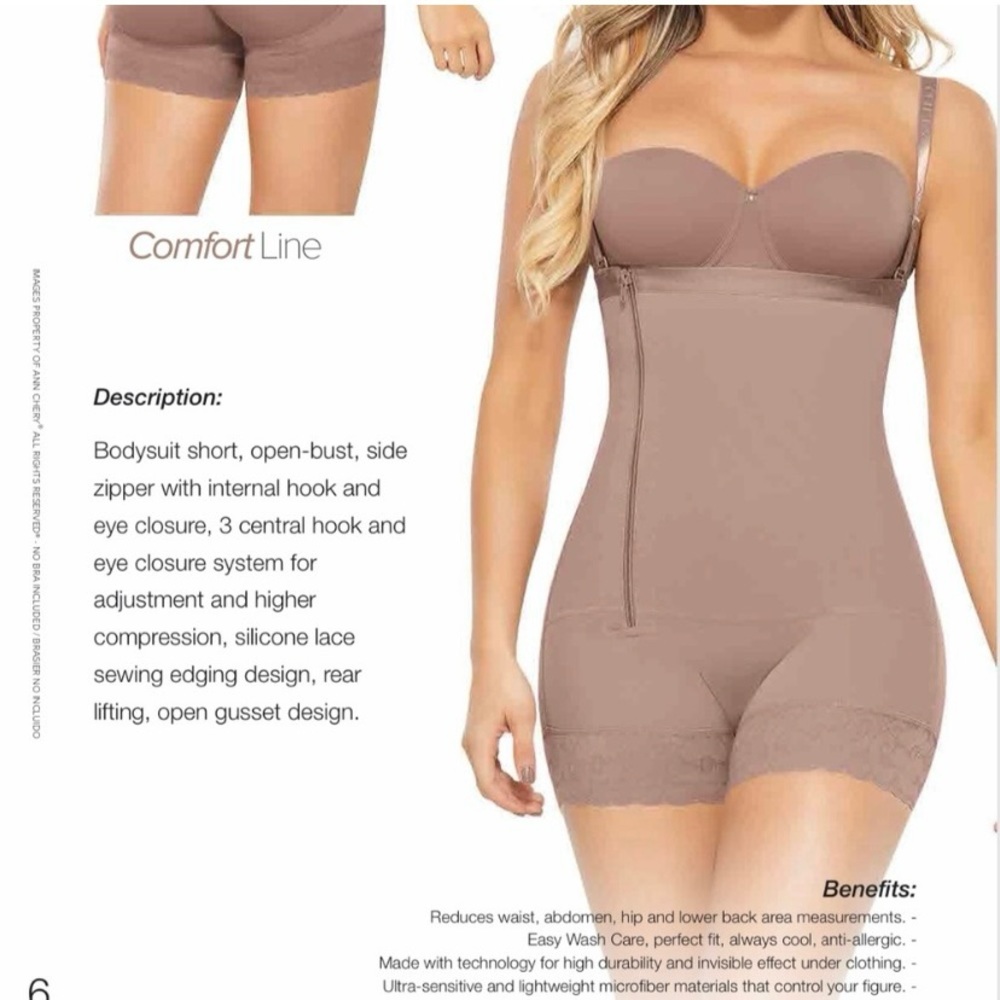 Ann Chery Shapewear Backless Bodyshaper Size XS